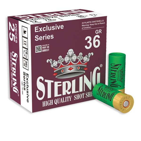 STERLING 12 Cal. 36 G. No: 2 Av Fişeği